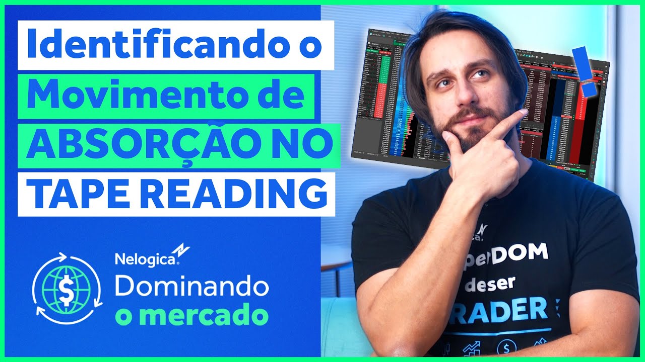 Como Identificar o Movimento de Absorção de Lotes pelo TAPE READING | Dominando o Mercado