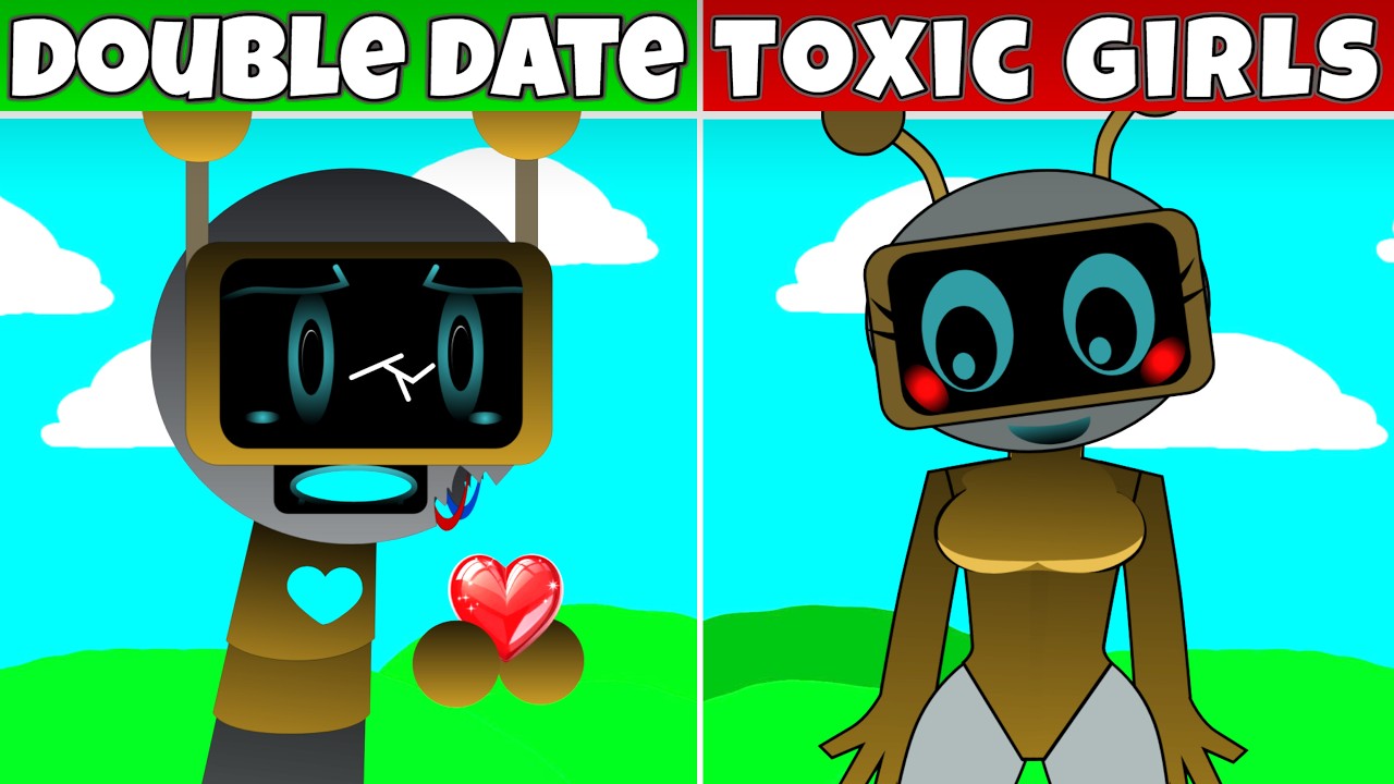 Sprunki Toxic Girl Repeats Double Date Fan Mod