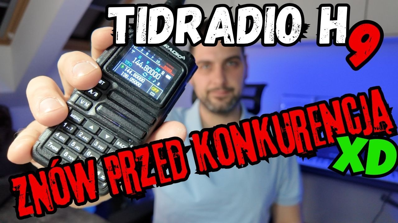 TIDRADIO TD-H9 - radiotelefon z GPS i APRS od koleg&oacute;w!