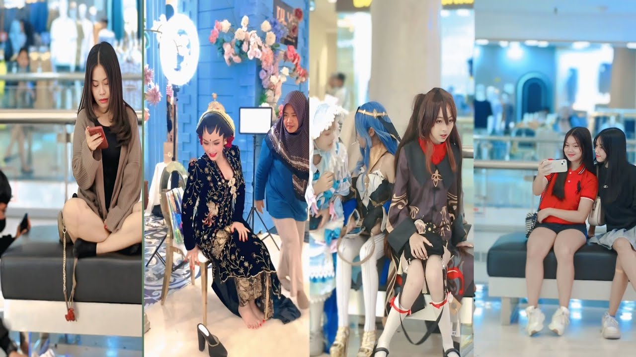 Kakak manis cantik cantik kena prank lucu banget