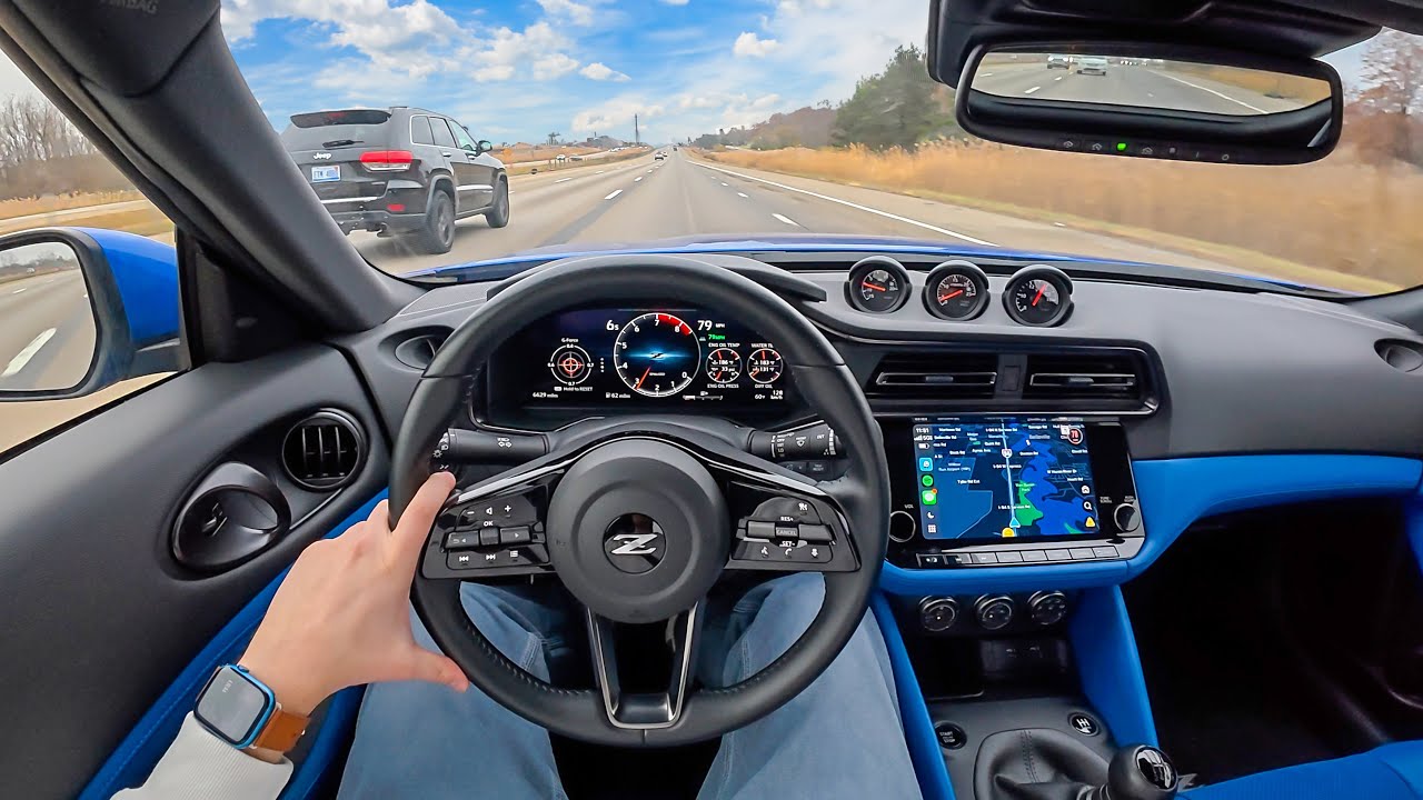 Nissan Z 2025 года с 6-ступенчатой ​​механической коробкой передач — жизнь со спортивным автомоби...