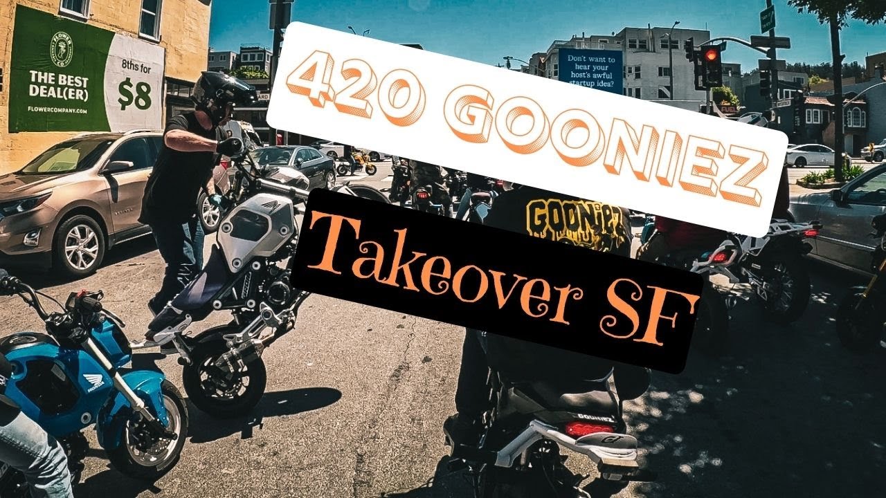 420 Groms Takeover San Francisco | Bay Area Gooniez Grom Squad 420 Ride | Part 1