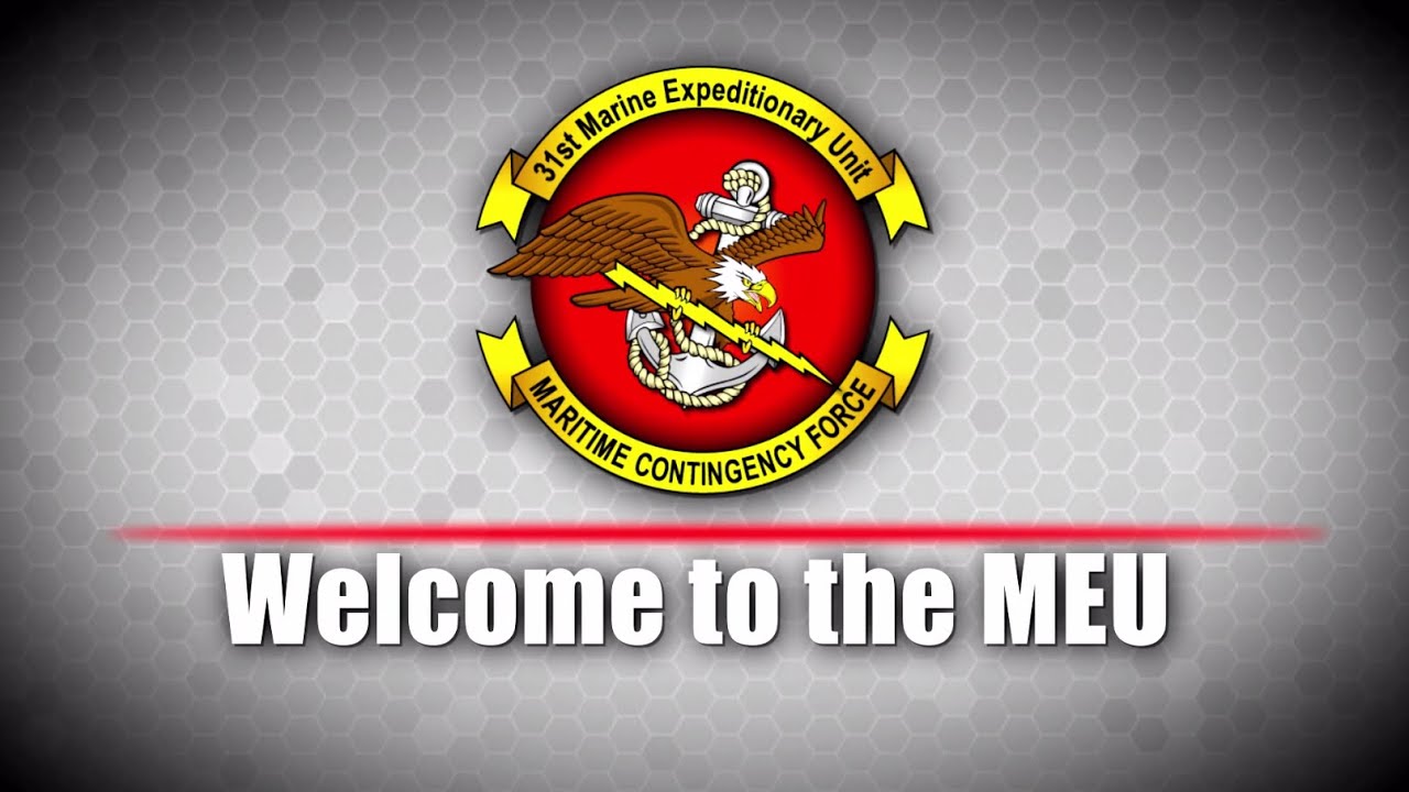 Welcome to the MEU | An Expeditionary Introduction