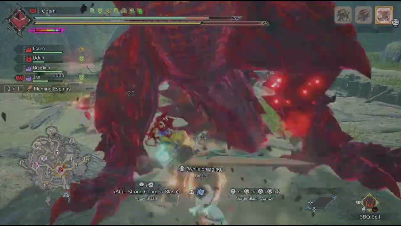 Flaming Espinas Hunt