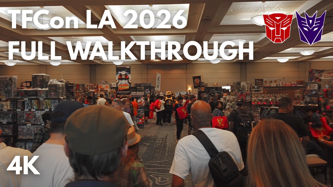 TFcon LA 2026: MASSIVE Transformers Dealer Room Walkthrough
