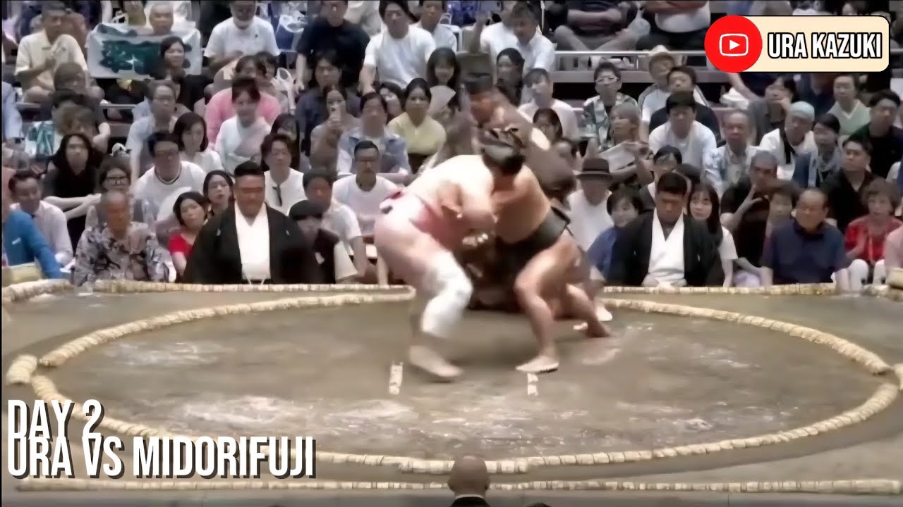 Day 2 - URA vs MIDORIFUJI - Basho September 2025