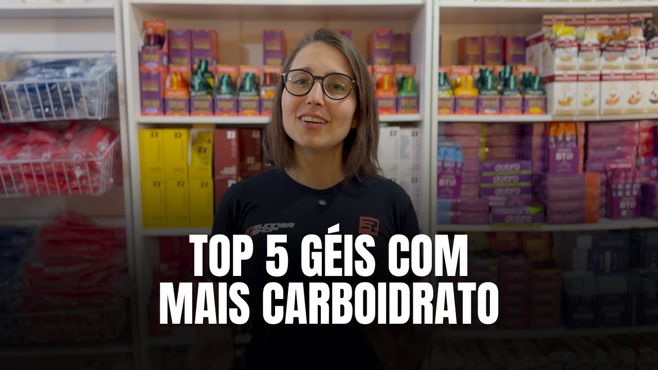 TOP 5 GÉIS COM MAIS CARBOIDRATO | RUNNER SHOP