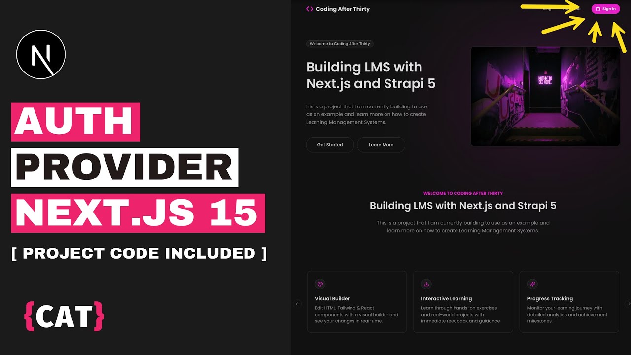 Implementing Auth With Next.js 15 and Strapi 5 Headless CMS [ Code Included ]