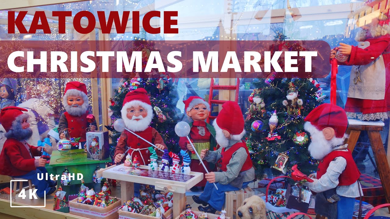 KATOWICE CHRISTMAS MARKET - Fairy tale come true 4K UHD | Jarmark Bożonarodzeniowy w Katowicach 2024