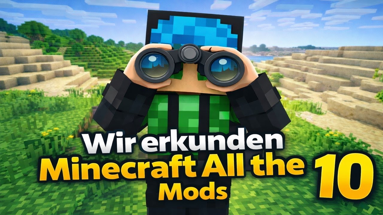 Das verrückteste Modpack das ich je gespielt habe | Minecraft All the Mods 10