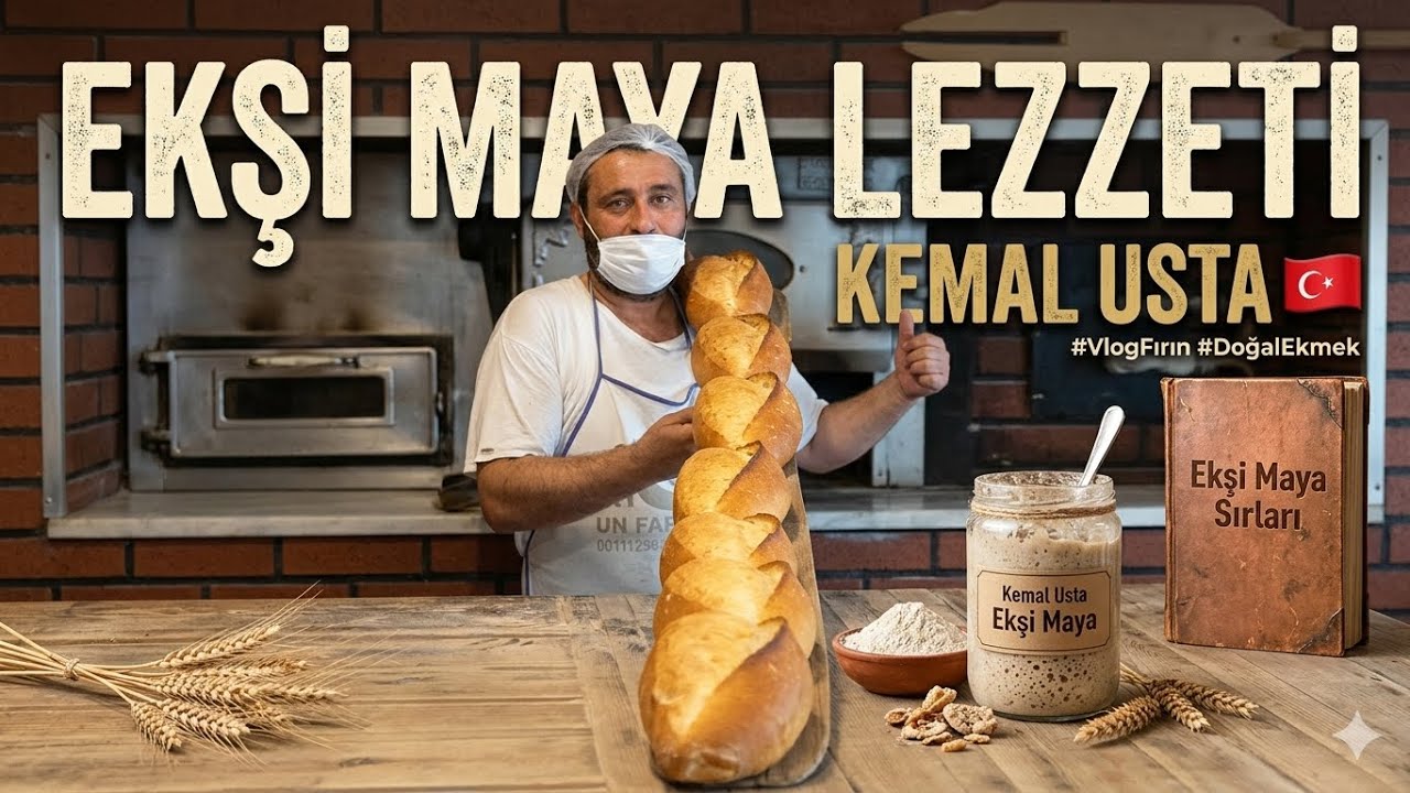 Ustasından” Ekşi maya tarifi ~ çırak geçe rezil gündüz vezir.✅