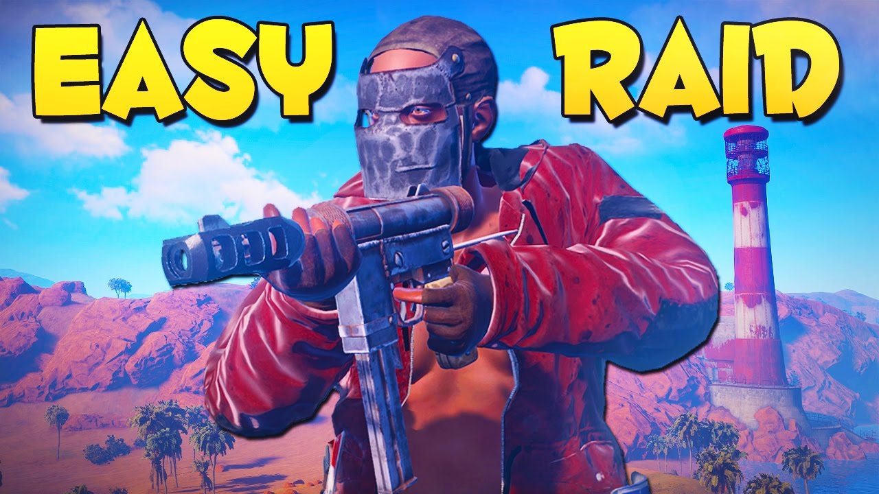 EASIEST SOLO RAID EVER - Rust SOLO Survival Gameplay