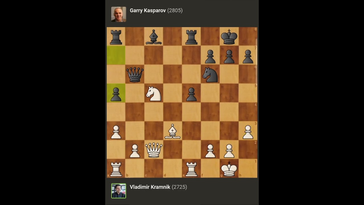 Vladimir Kramnik vs Garry Kasparov || It 