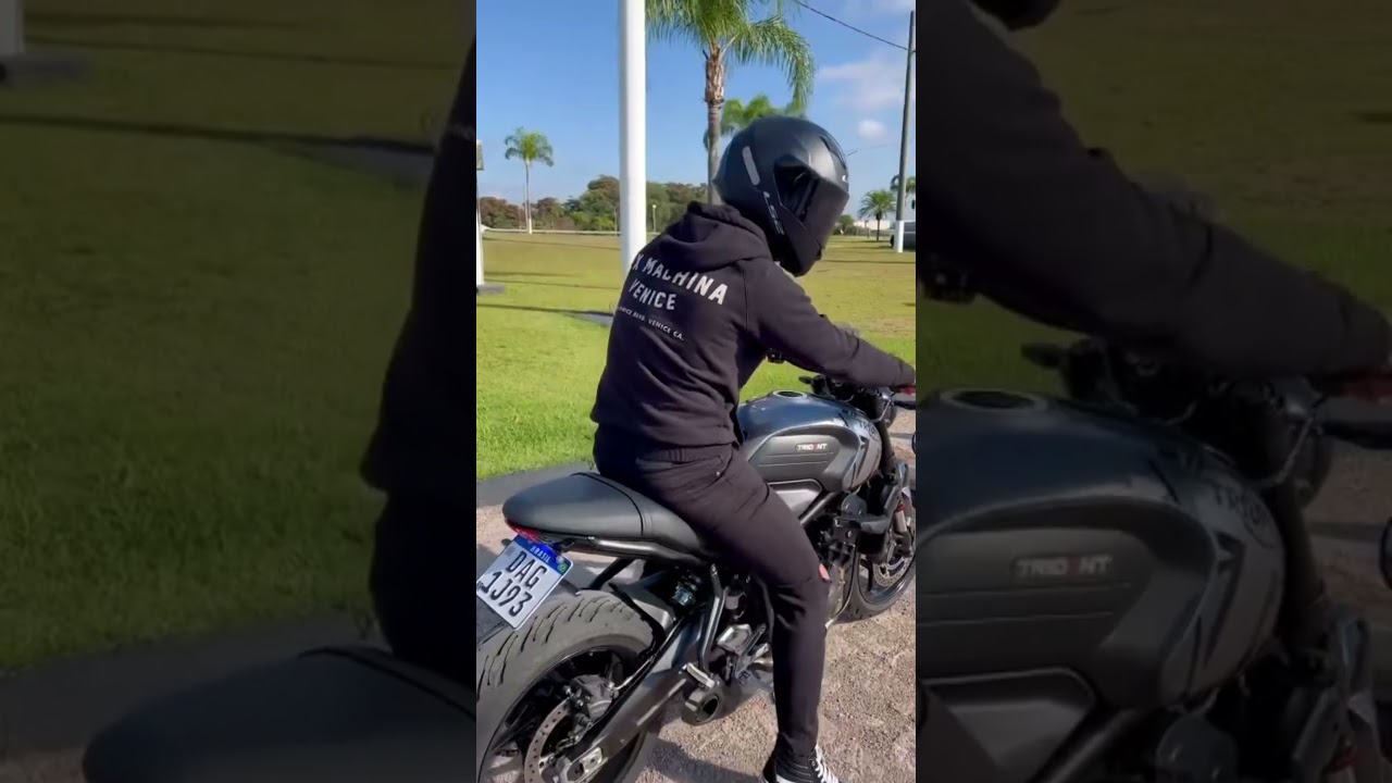Triumph Trident 660 Exhaust - Great look and amazing sound!