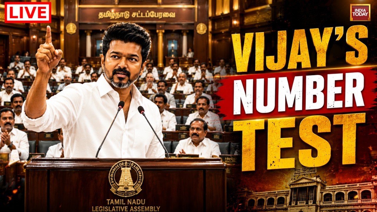 Vijay's TVK Floor Test Live Updates: Vijay Latest News | Vijay Speech | Tamil Nadu Assembly Live