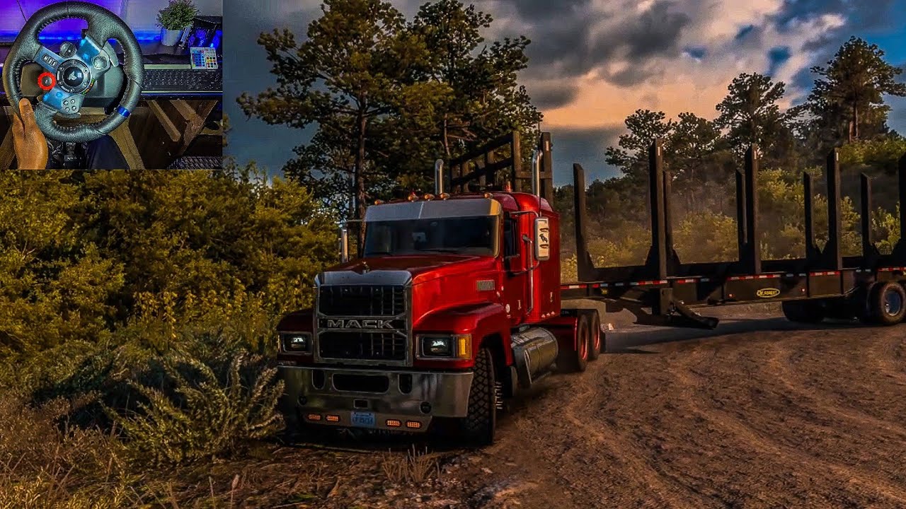 Mack Pinnacle - American Truck Simulator | Arkansas DLC | Logitech G29 Gameplay