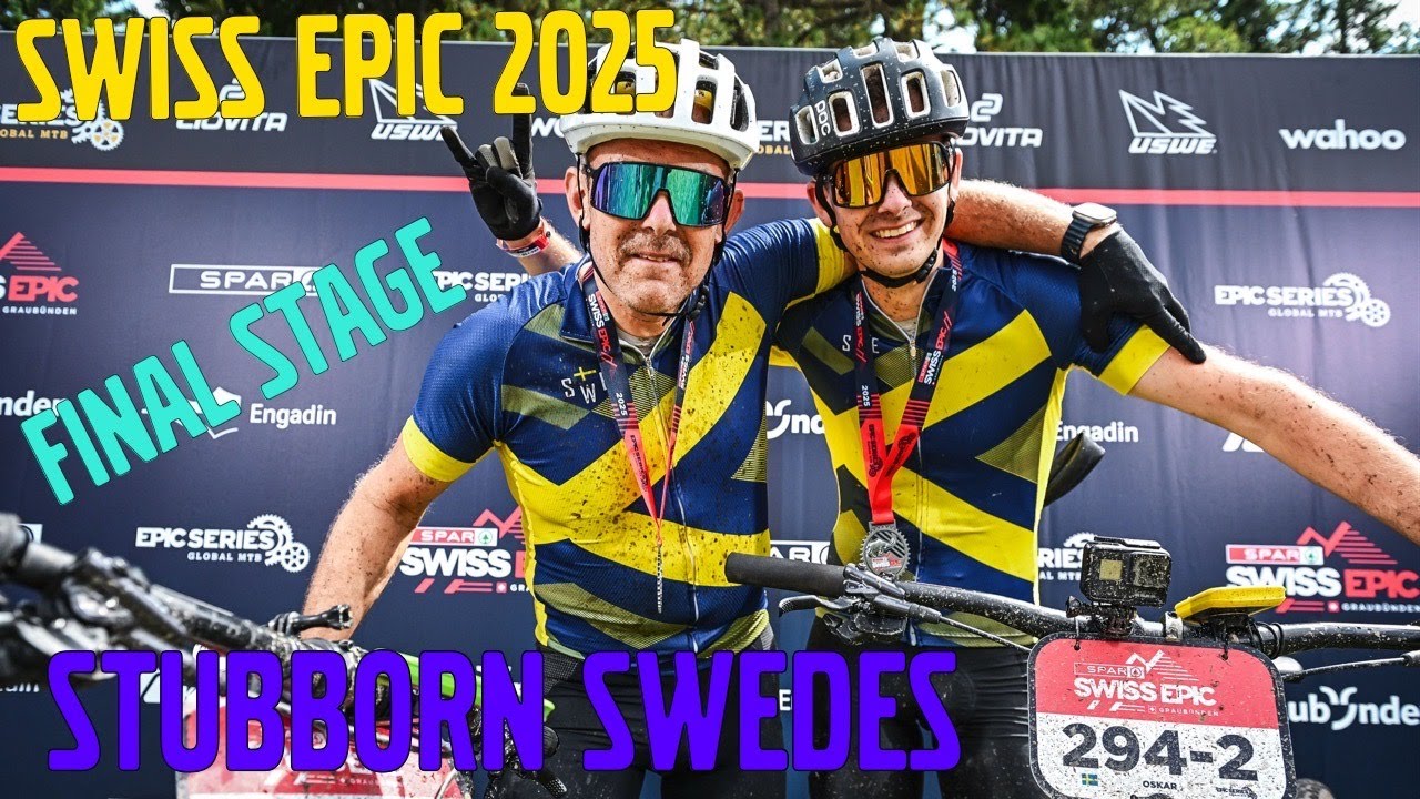 Stage 5– SPAR Swiss Epic 2025 | Team Stubbron Swedes | Davos – Davos | 49 km/2000 m Climb