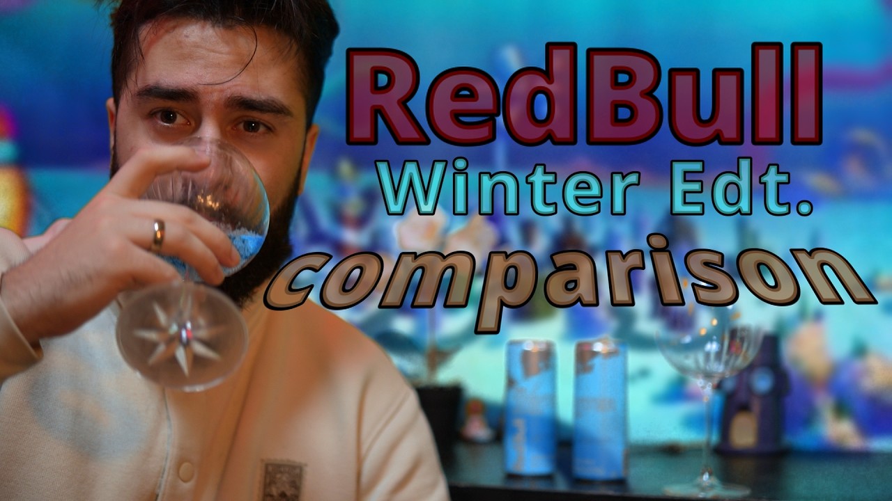 Сравнение/обзор зимней версии Red Bull
