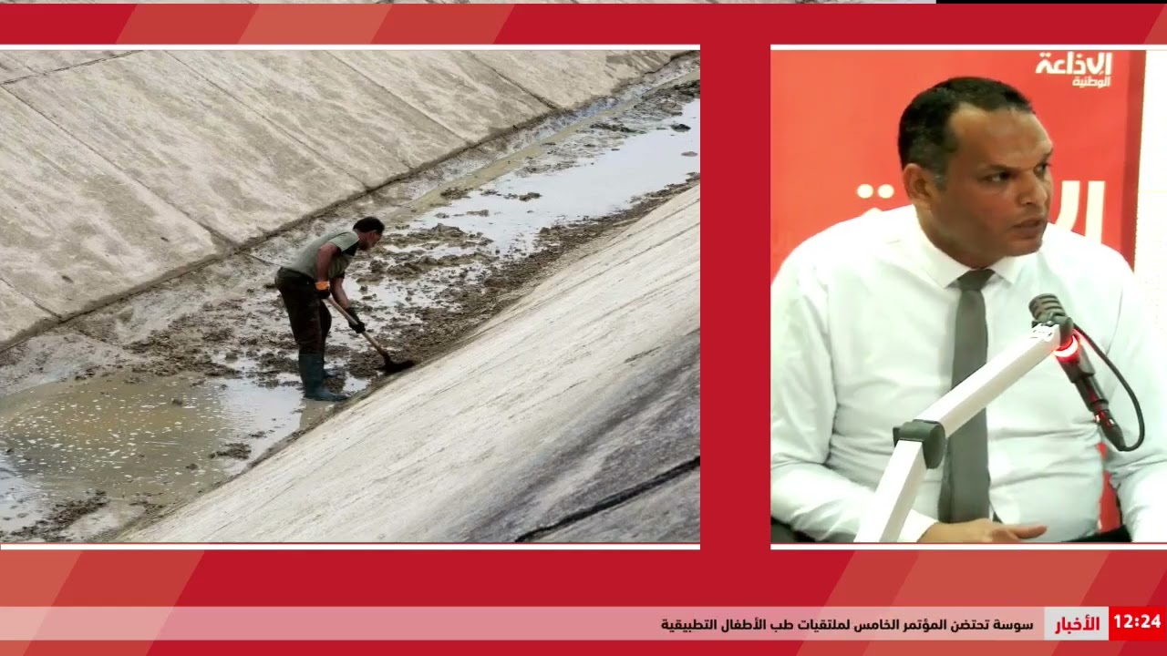 شاكر بن زيد كاهية مدير البرمجة والدراسات بشركة استغلال قنال وأنابيب مياه الشمال بوزارة الفلاحة