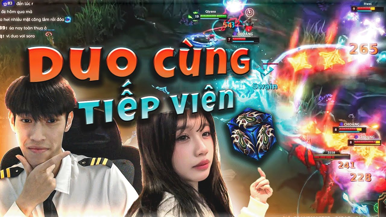 CƯỜNG CƠ TRƯỞNG MÚA QIYANA CỰC KHÉT CÙNG SORA TIẾP VIÊN LOBBY THÁCH ĐẤU 