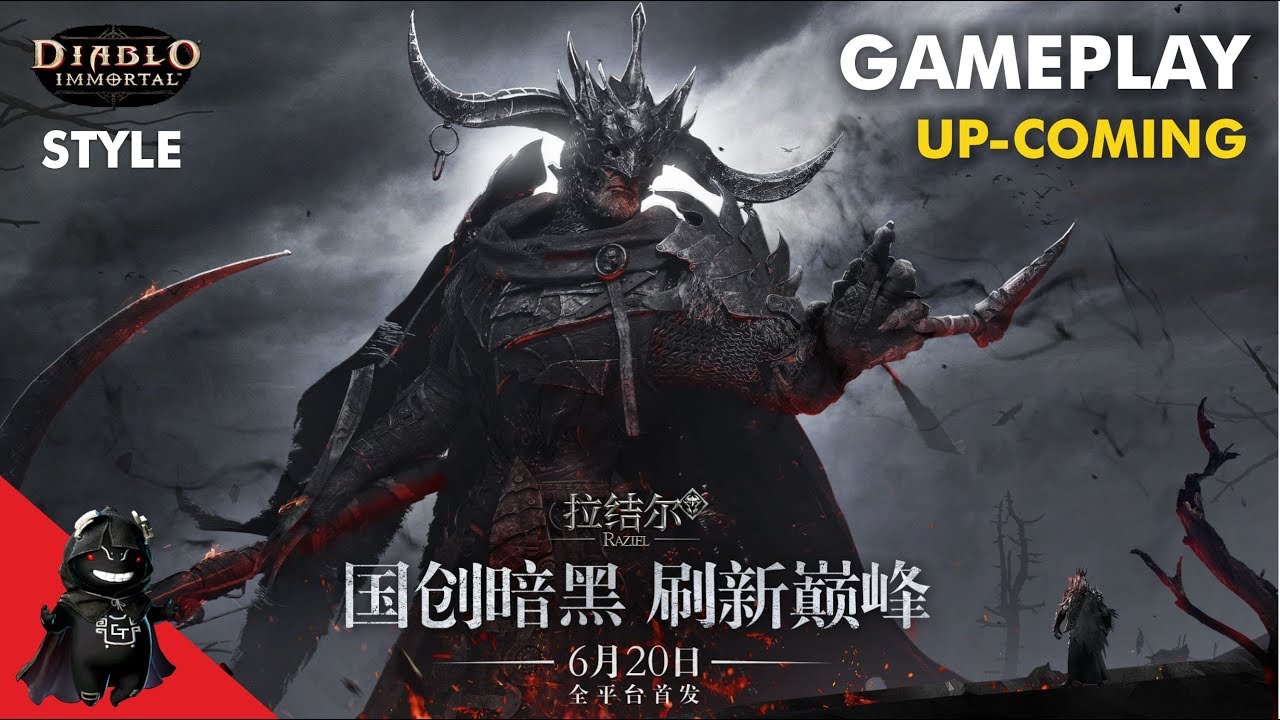 RAZIEL Gameplay New ARPG Mobile Game - Diablo Immortal Style