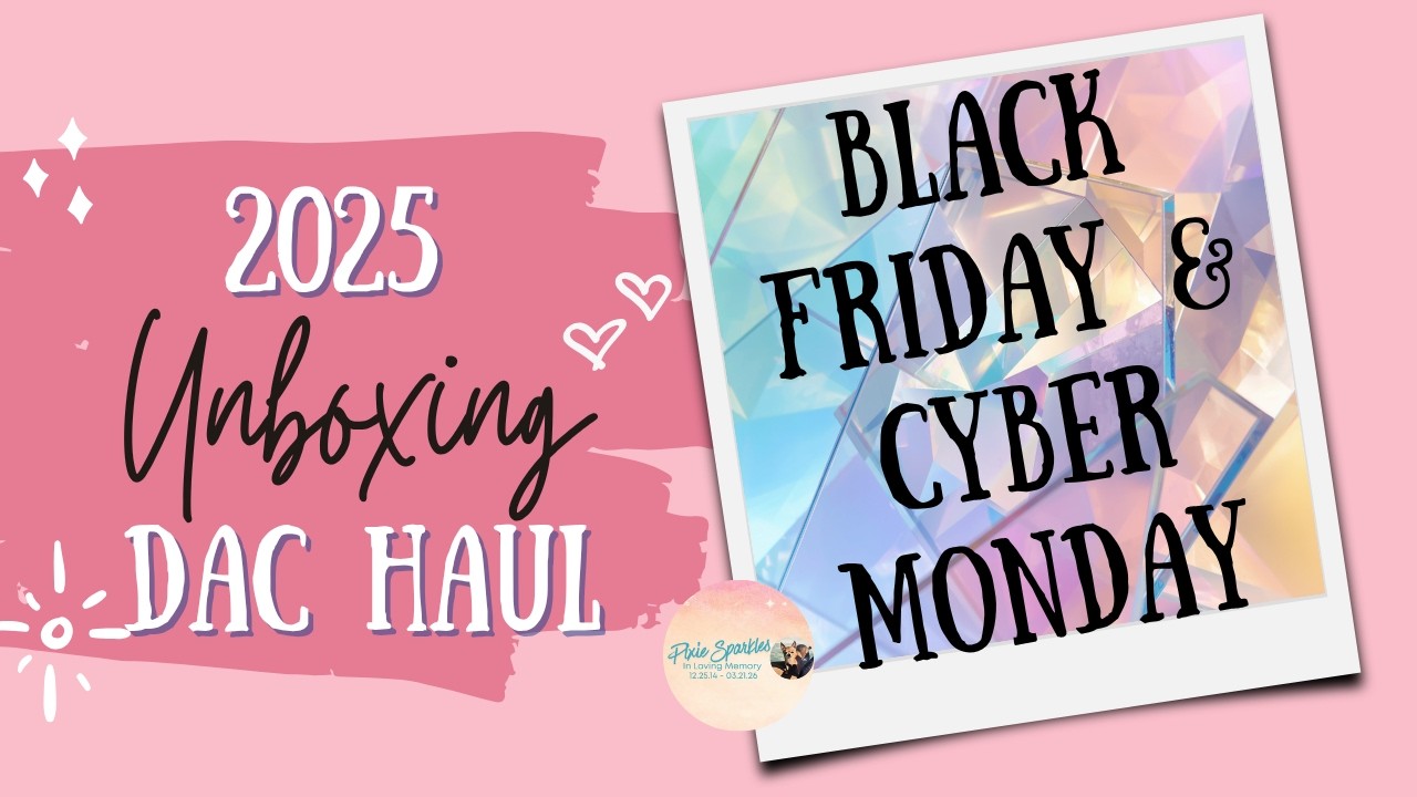 HUGE BLACK FRIDAY & CYBER MONDAY DAC HAUL IS HERE! #art #artandcraft #dac #wipartwork #diy #music
