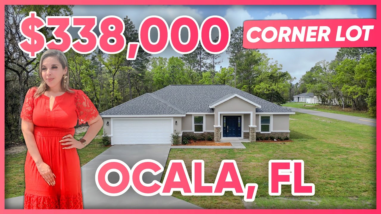 New Home for Sale at an Affordable Price in Ocala, FL! NO Carpet & ENCLOSED Lanai! No HOA