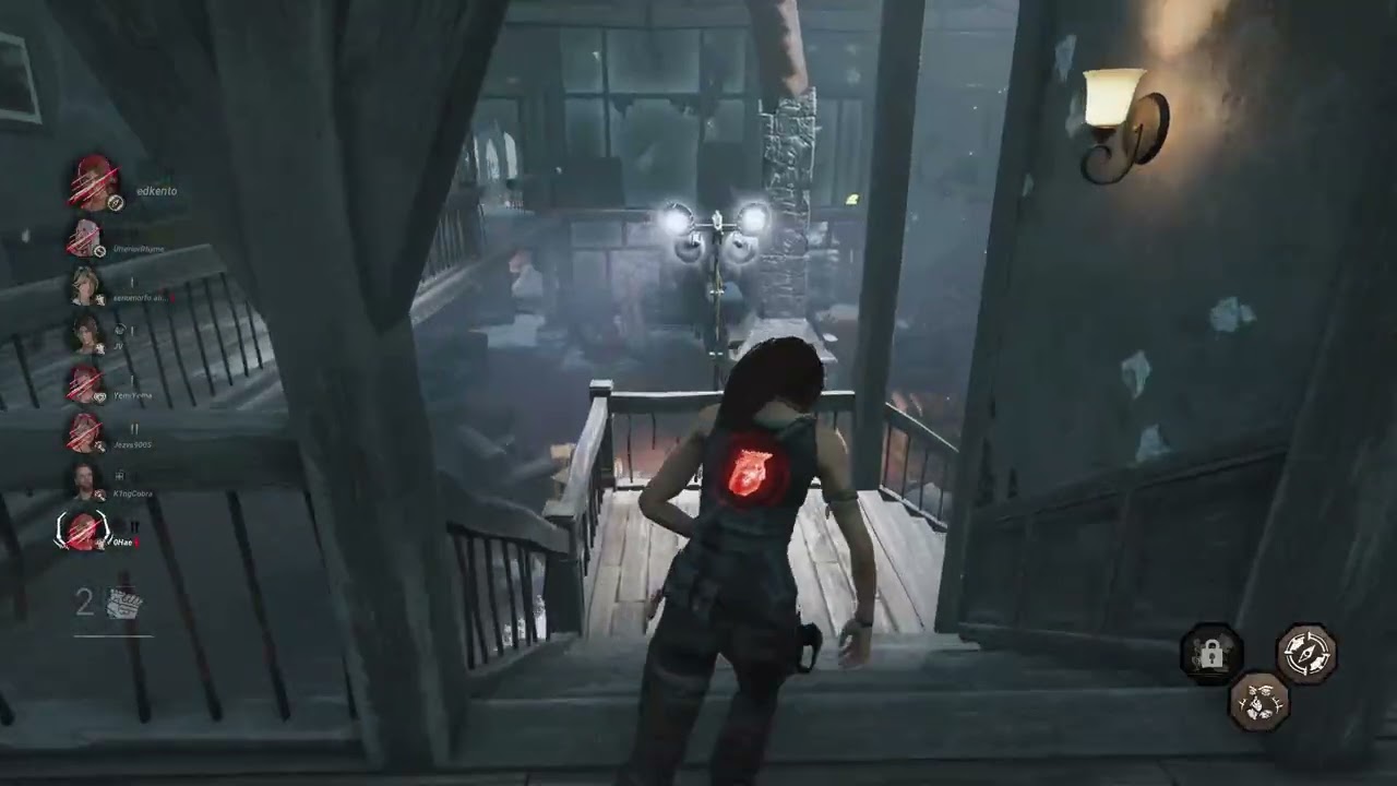 Lara Croft vs Blight & Spirit - Dead By Daylight 2vs8