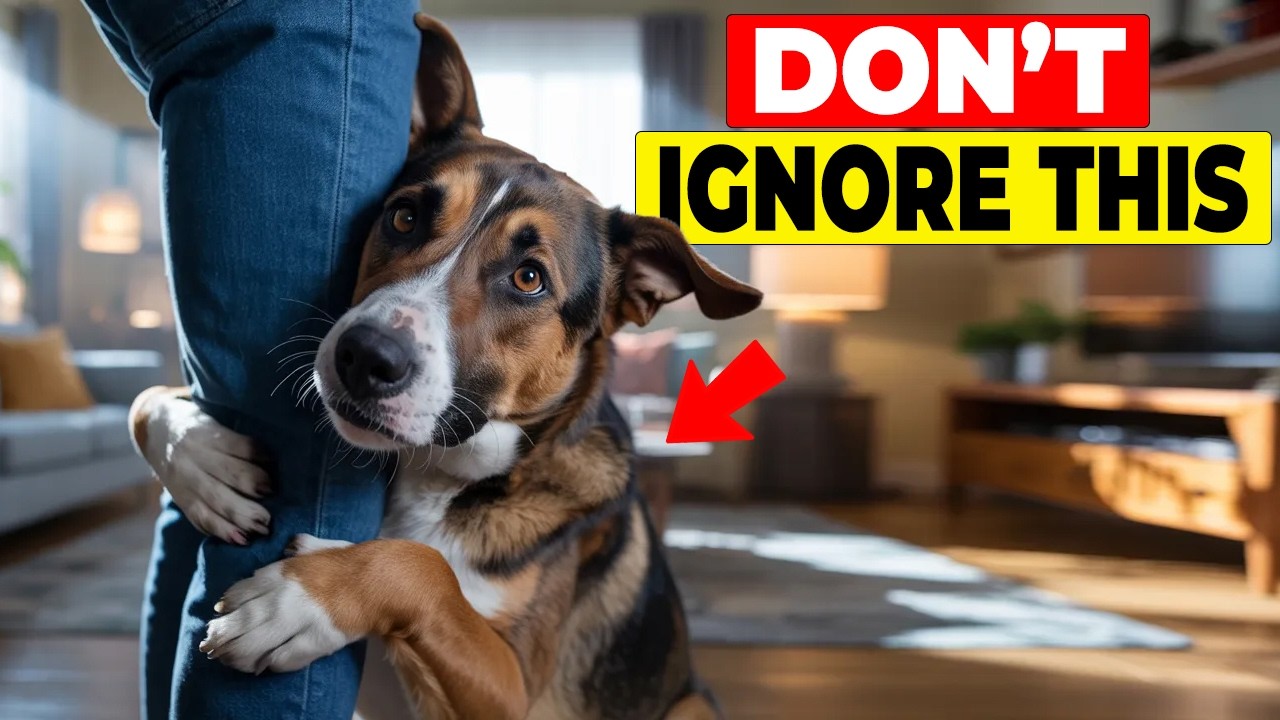 Never Do THIS If Your Dog Suddenly Becomes Clingy
