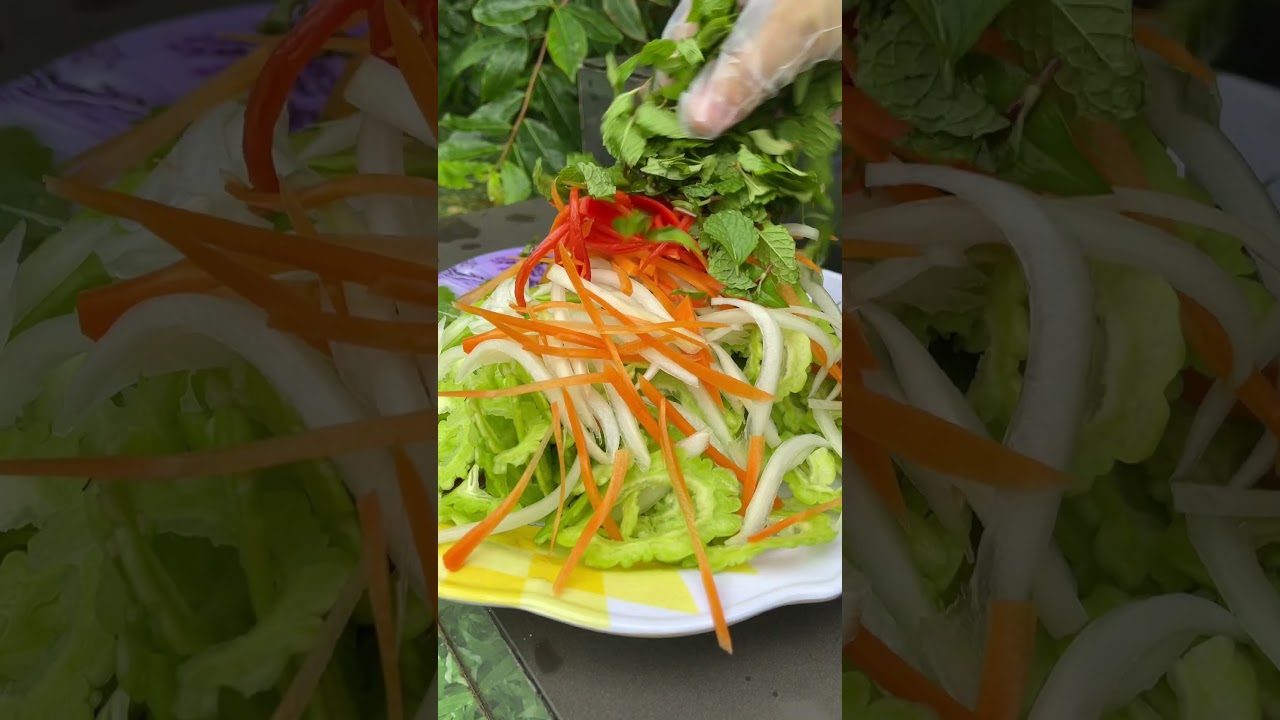 Gỏi khổ qua sống. Ăn rất l&agrave; ngon nhe!