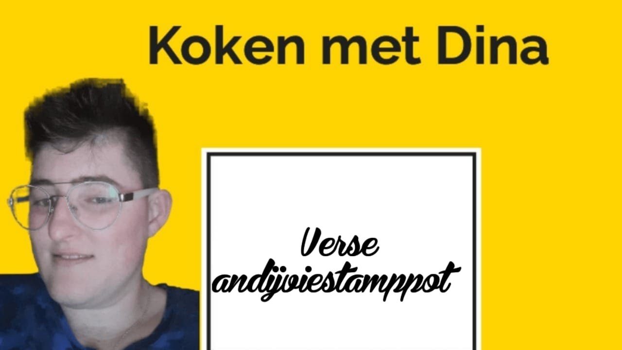 Verse Andijviestamppot|@DeviPlaysGames stampt|Koken met Dina
