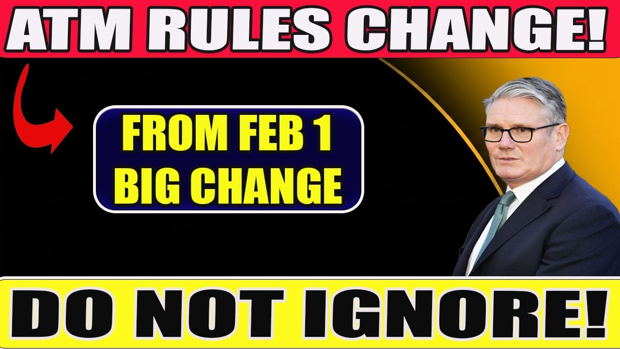 🚨 Over-60s ATM Alert | New Cash Rules from Feb 1 | What Seniors MUST Do