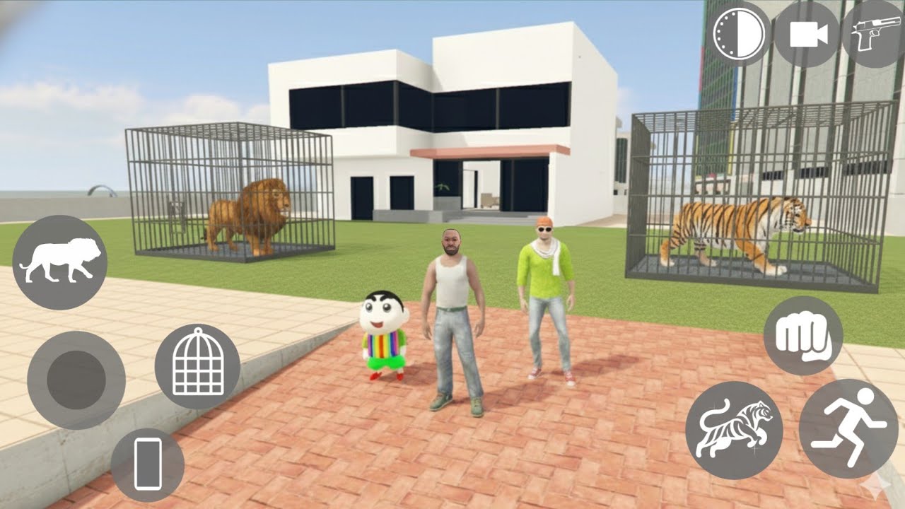 🔥 Franklin Convert House To Animal Zoo 💥🦁 INDIAN BIKE DRIVING 3D GAME 🎮