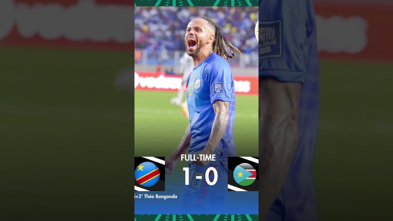 Eliminatoire Coupe du Monde 2026: La RDC chipe la 2e place au S&eacute;n&eacute;gal  #football #lionsdelat&eacute;ranga
