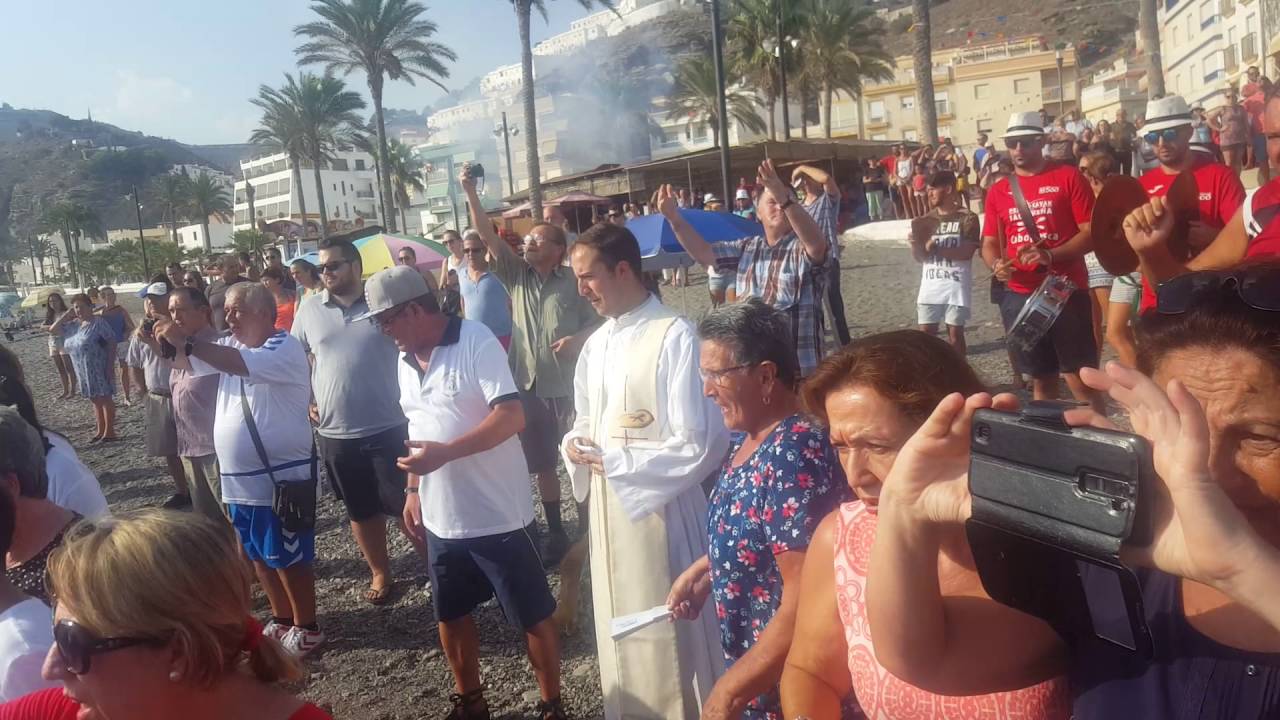 La romeria virgen del mar 2016 La Rábita embarque de la virgen