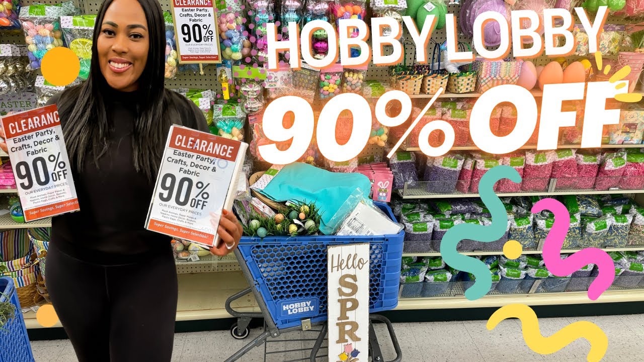HURRY! 90% OFF CLEARANCE AT HOBBY LOBBY! DECOR, ART, DISHES, & MORE! NO COUPONS NEEDED RUN!!