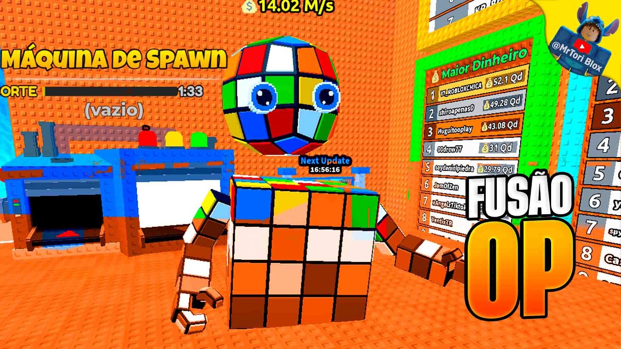 FARMEI MUITO COM O NOVO BUG NO MINI ADMIN ABUSE DE FUJA DE UM TSUNAMI PARA BRAINROT !