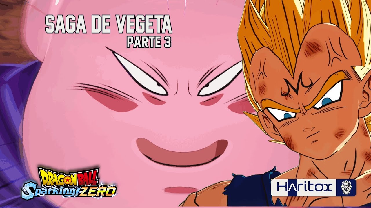VEGETA se SACRIFICA contra MAJIN BUU en el final de su saga en Sparking Zero