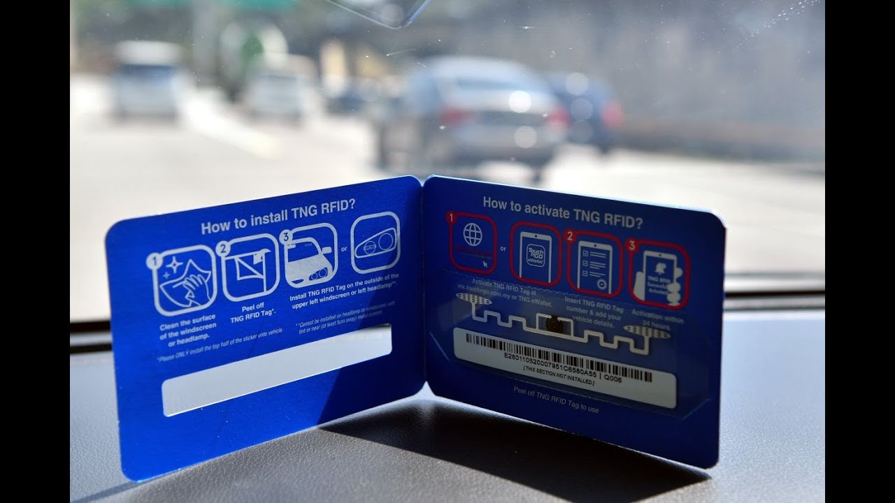 How to Fit Your RFID Tag (Touch N Go RFID)