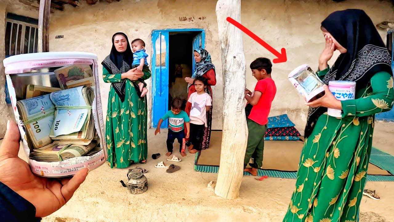 A gift from unknown nomadic millionaire to the generous nomadic people