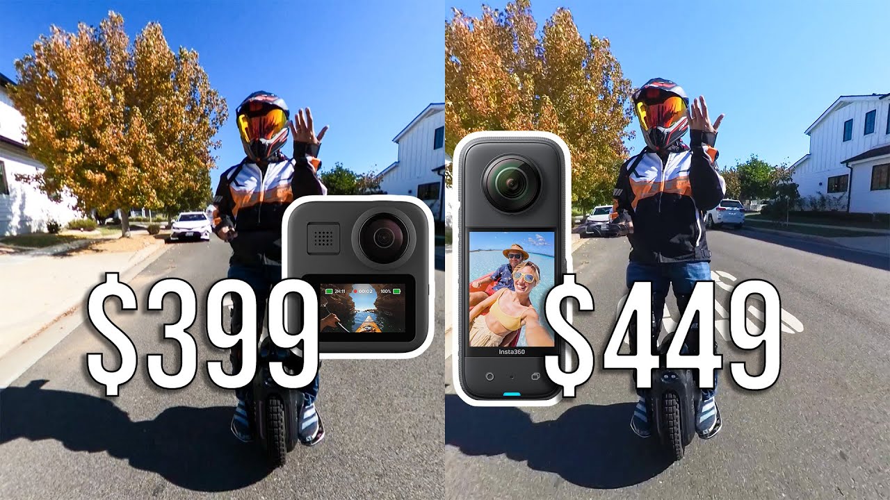 Insta360 X3 против GoPro MAX бок о бок: вне конкуренции!