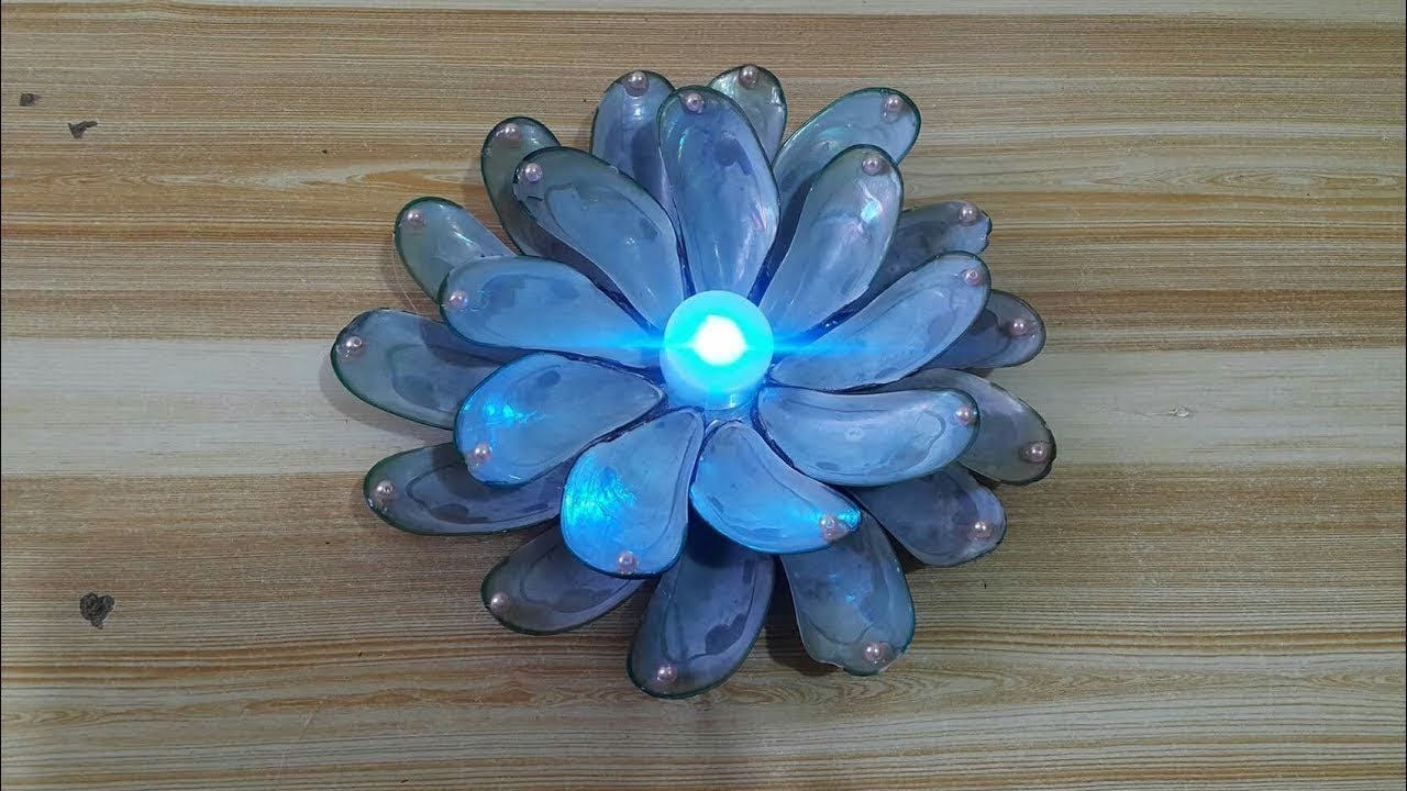 DIY CANDLE HOLDER MADE OF RECYCLED MUSSEL SHELLS
