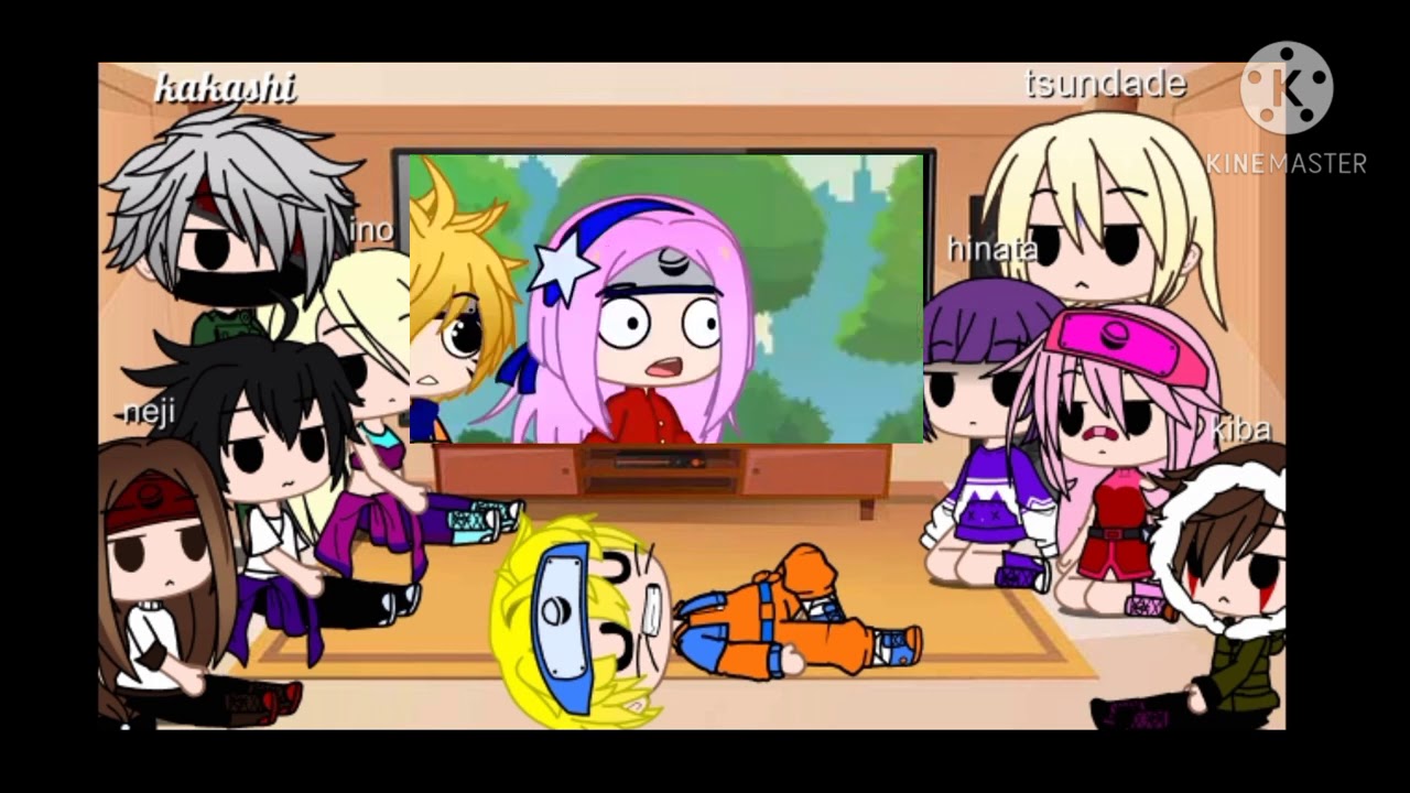 naruto Friends react (parte 3) especial 100 inscritos 😁😁