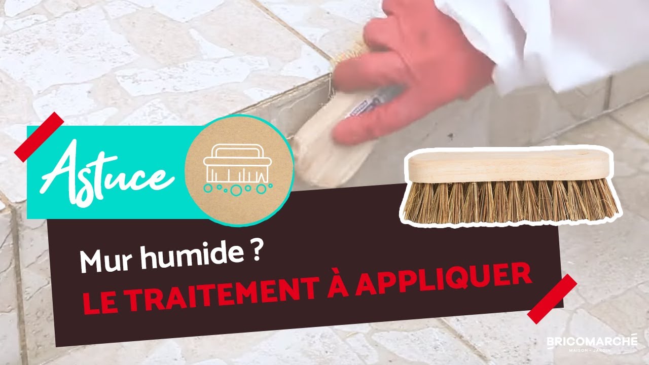 Le traitement d'un mur humide I Bricomarch&eacute;