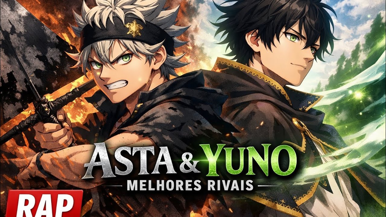 RAP — ASTA E YUNO MELHORES RIVAIS | JS.JESUS.