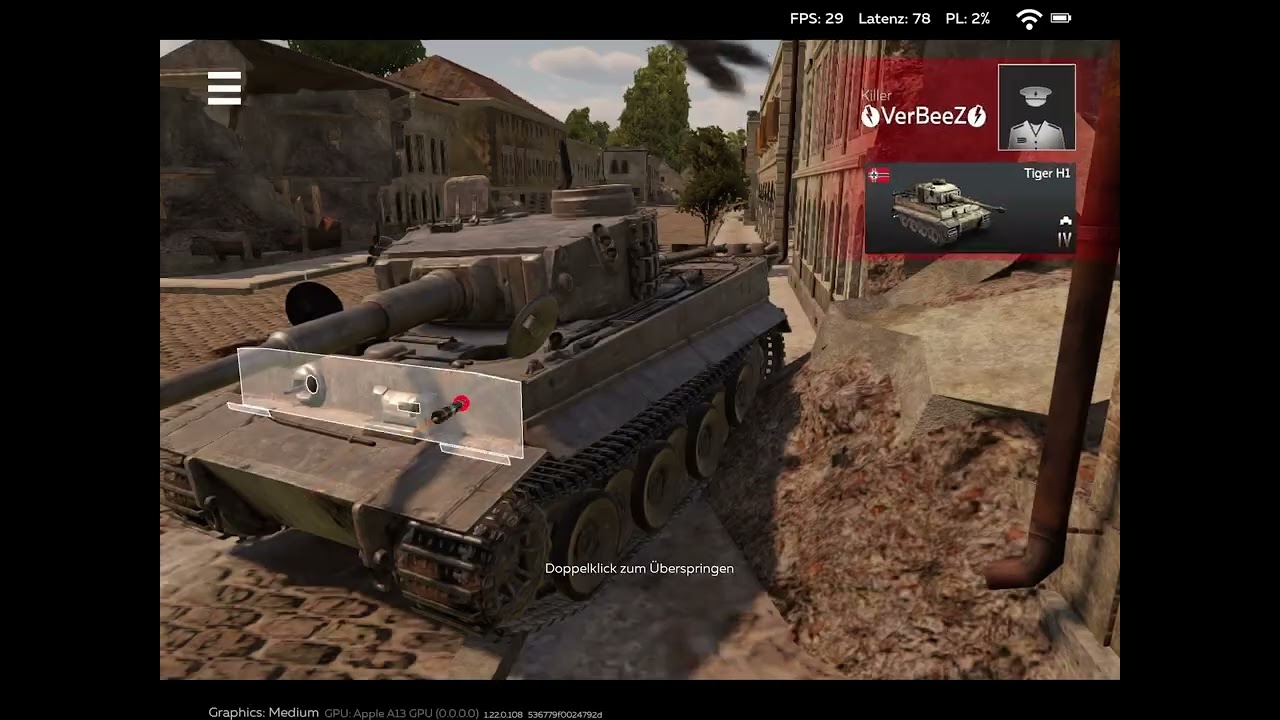 War Thunder aber ich treffe nicht