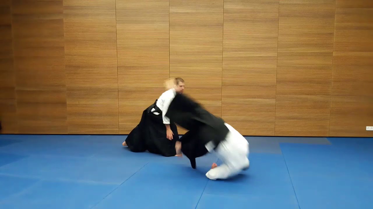 Tachi waza, Shomen uchi, Kokyu nage