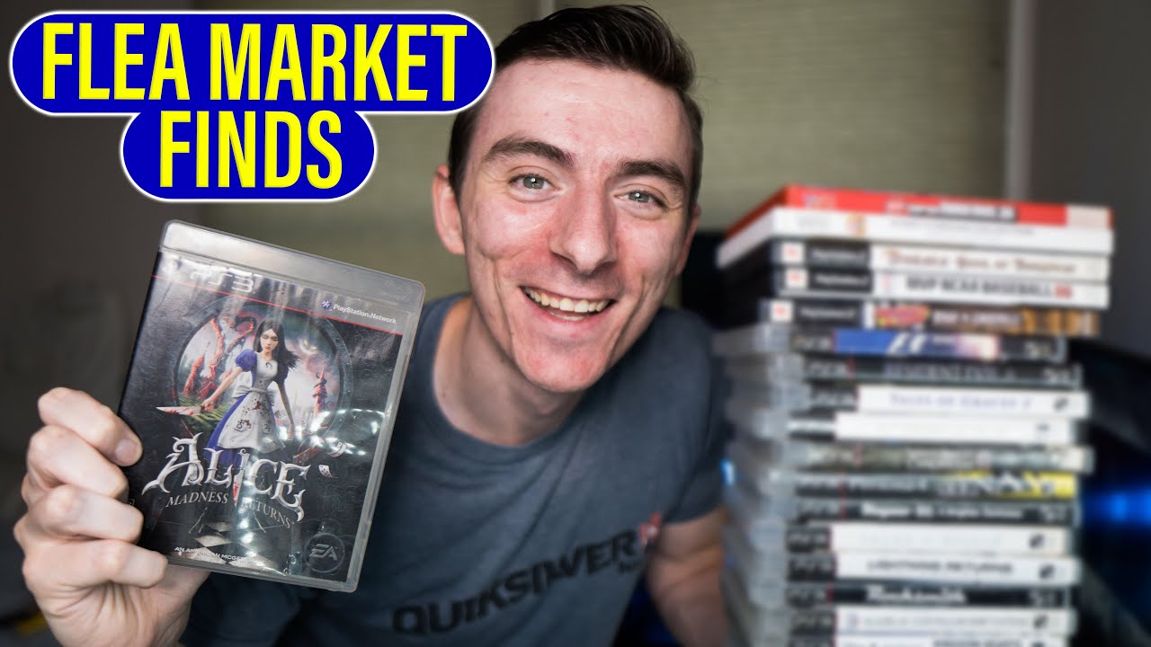 I Bought A Bunch of PS3 Games at a Flea Market