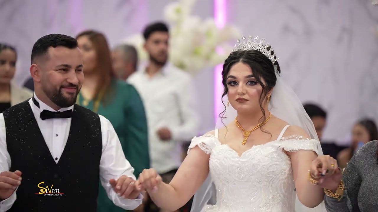 2 part  Taifur  und  gadir حفل زفاف طيفور & غدير في #ألمانيا قرية ميدان أكبس