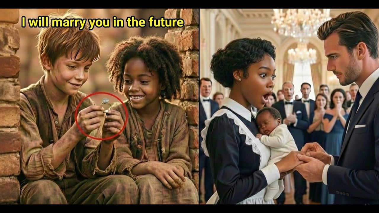 “Billionaire Froze Seeing the Single Mom Maid Ring – His Promise as a Poor Orphan: ‘I’ll Marry You’”
